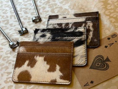 Cowhide Card Holder