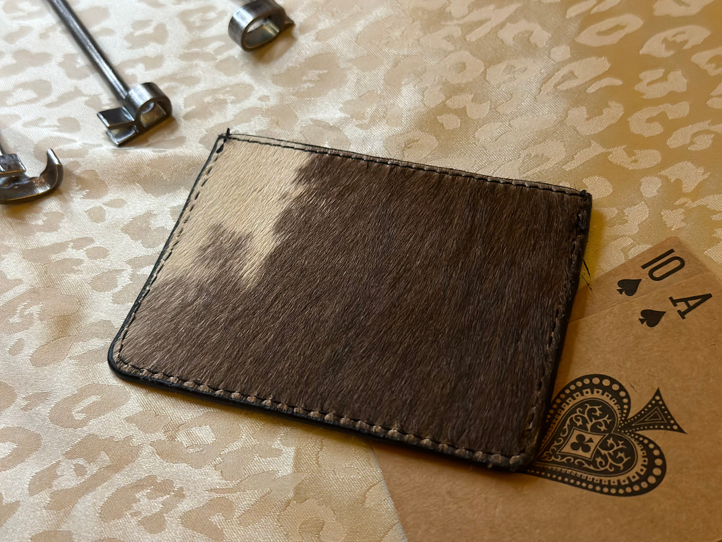 Cowhide Card Holder