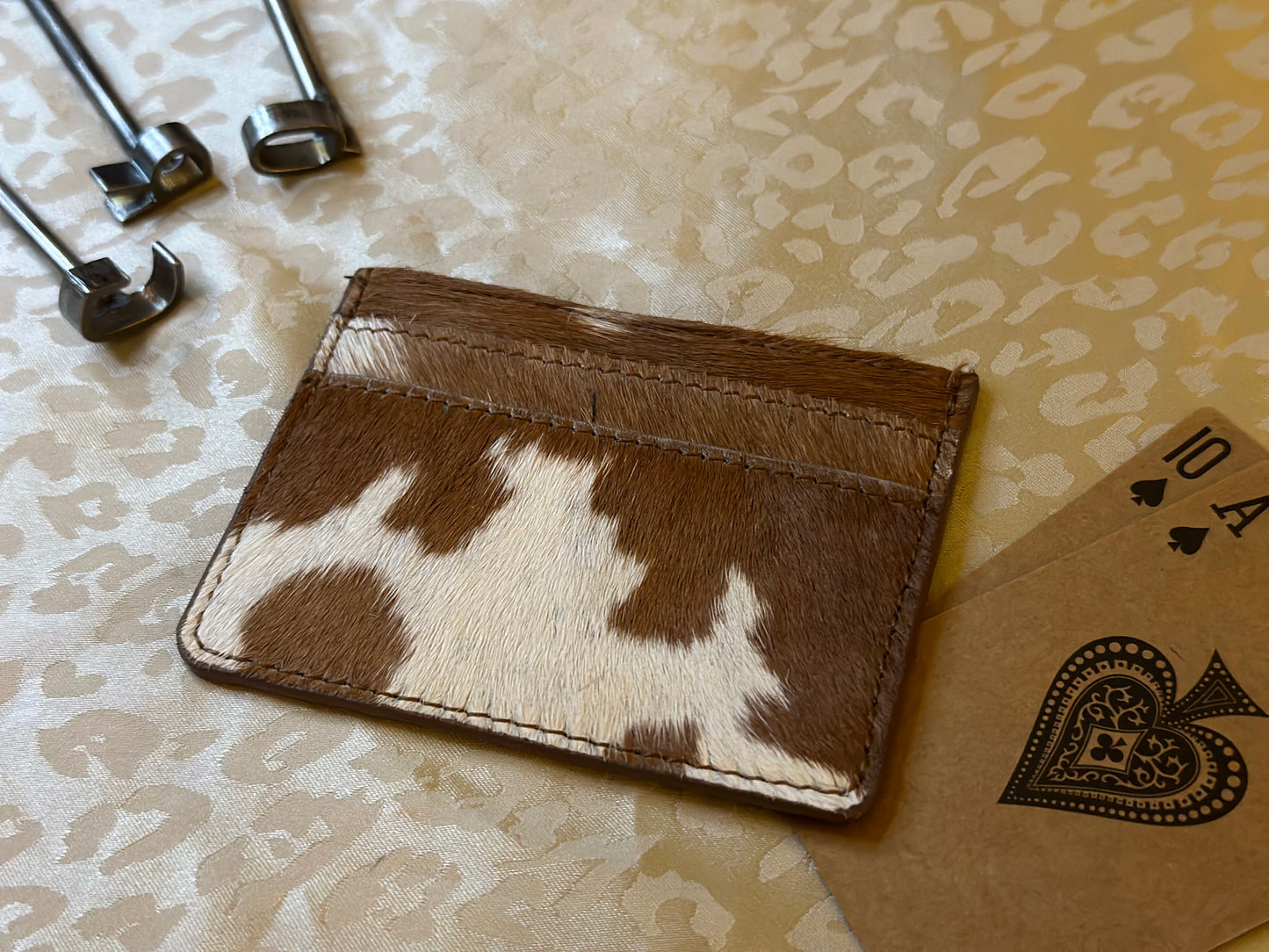 Cowhide Card Holder