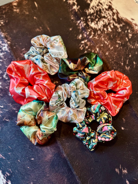 Satin Scrunchies